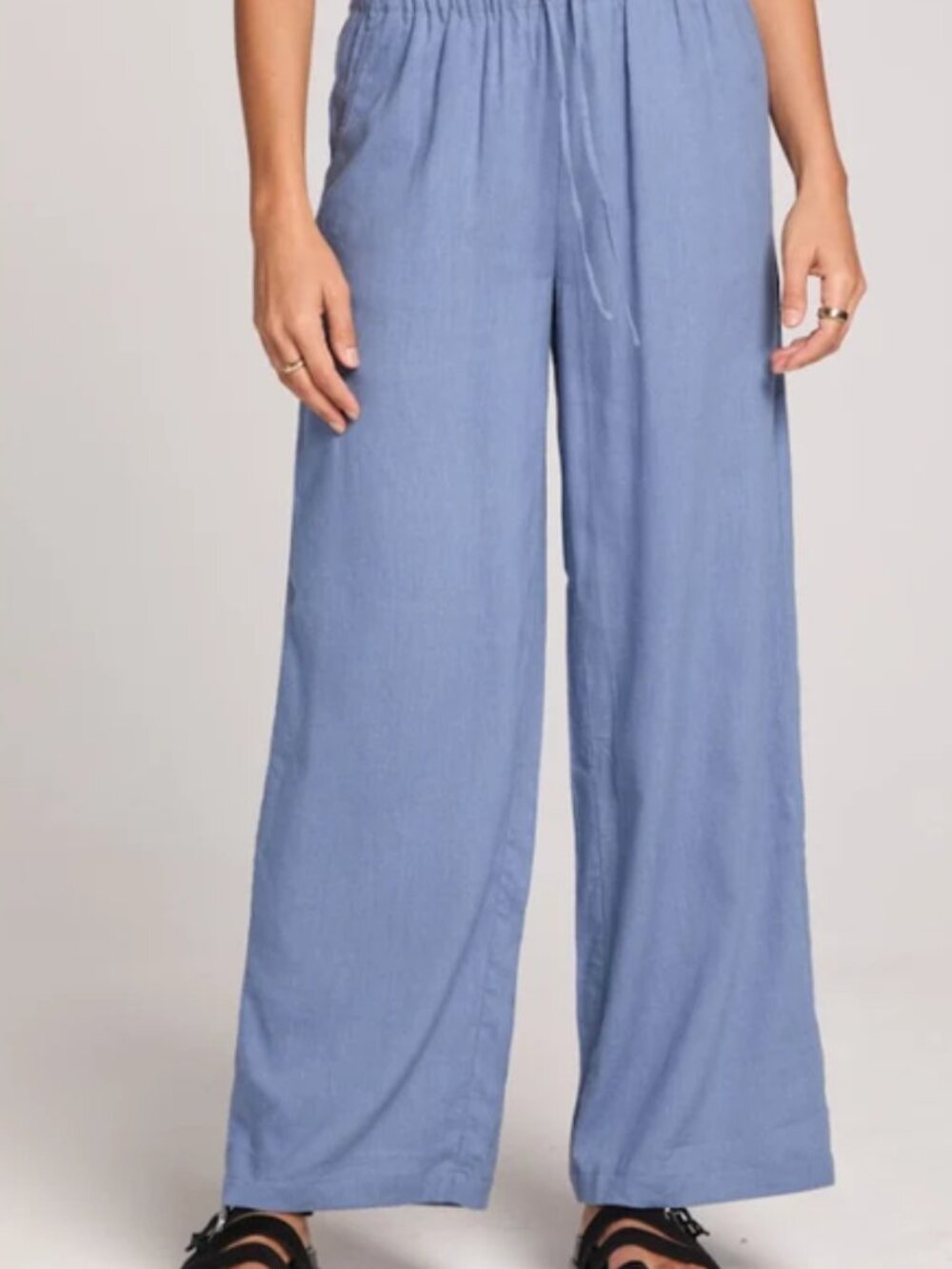 saltwater luxe, large, blue pant